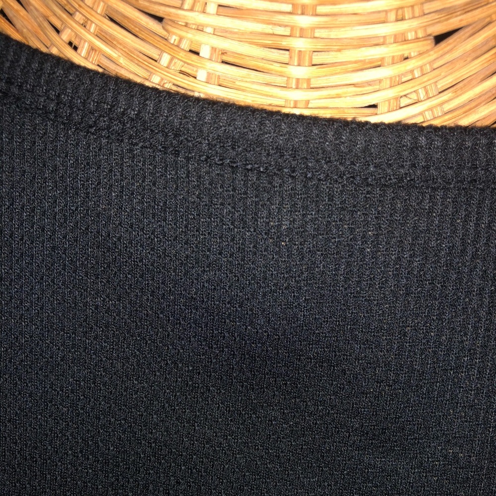 Loose Cross-Neck Cutout Long-Sleeved Off-Shoulder - Picture 6 of 6